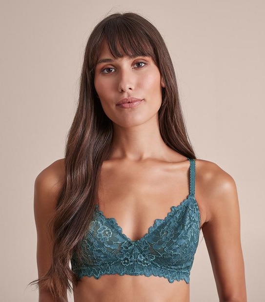 Lace Wirefree Soft Cup Bra; Style: X50051