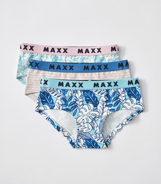 Maxx 3 Pack Girls Boyleg