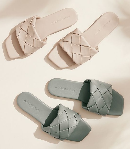 Womens Mari Braided Slides