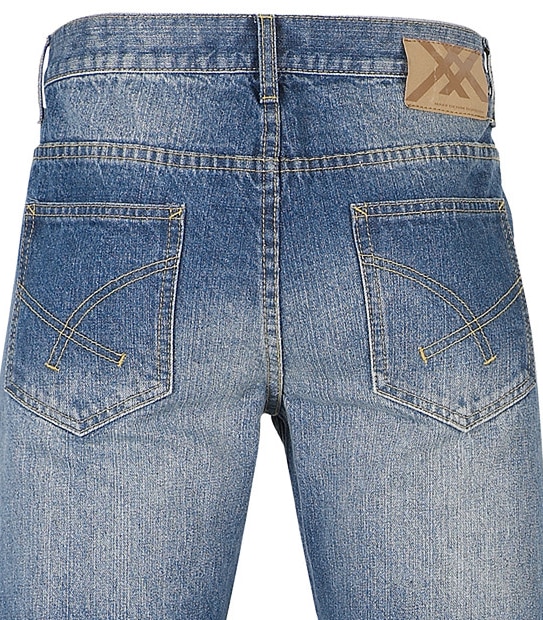 Maxx Rigid Slim-Leg Jeans - Blue