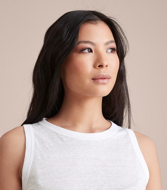 Linen Blend Tank Top