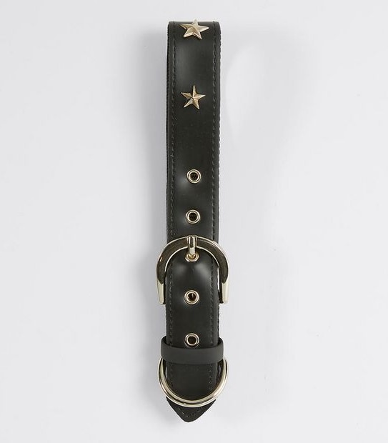 Patch & Socks Cosmic Dog Collar - Black