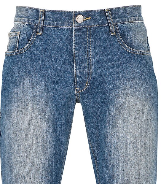 Maxx Rigid Slim-Leg Jeans - Blue