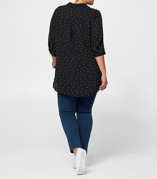 Belle Curve Longline Tunic Shirt 2 of 3