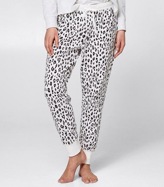 Lily Loves Sleep Jogger Pants - Leopard
