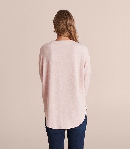 Long Sleeve Step Hem T-Shirt