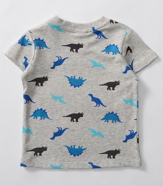 Baby Short Sleeve Dinosaur T-Shirt 2 of 3