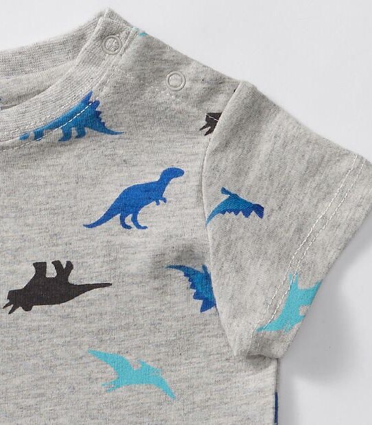 Baby Short Sleeve Dinosaur T-Shirt 3 of 3