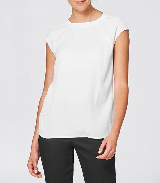 Cap Sleeve Shell Top