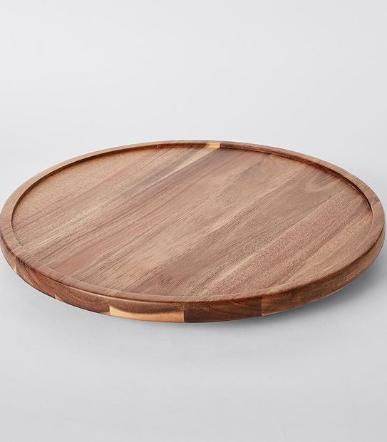 Acacia Round Lazy Susan Serve Board - 45cm