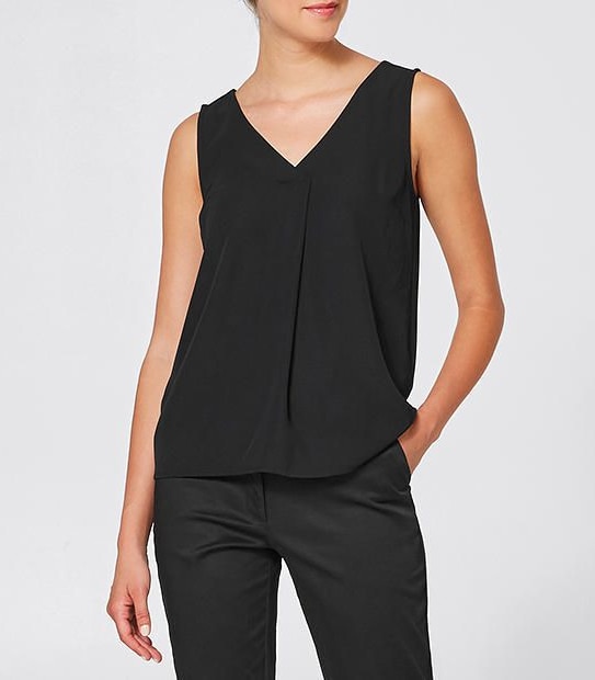 Sleeveless Shell Top