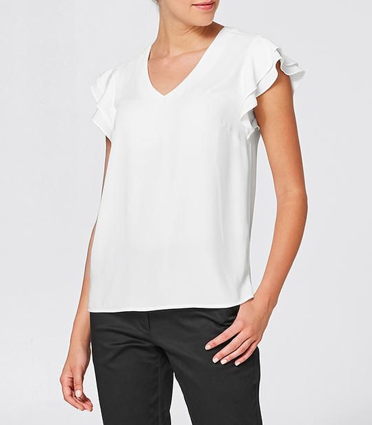 Flutter Sleeve Top