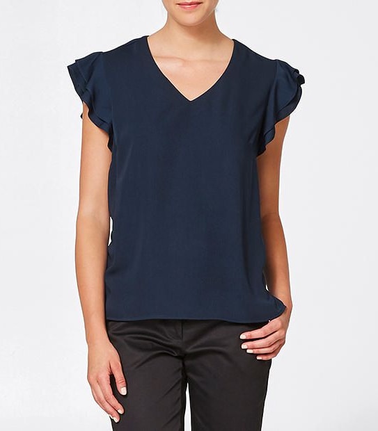 Flutter Sleeve Top 1 of 3