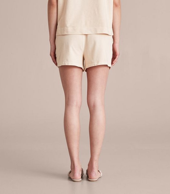 Garment Dyed Jersey Pull On Shorts