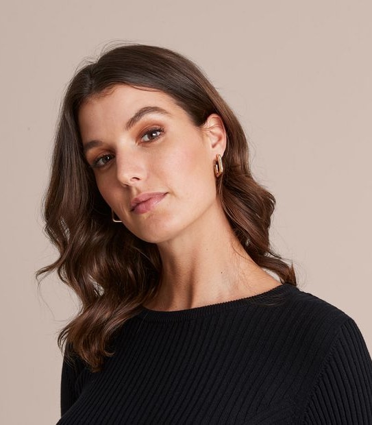 Preview Rib Crew Neck Jumper 3 of 6