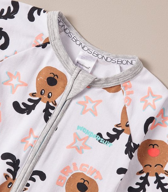 Bonds Baby Print Zip Wondersuit Coverall 4 of 5