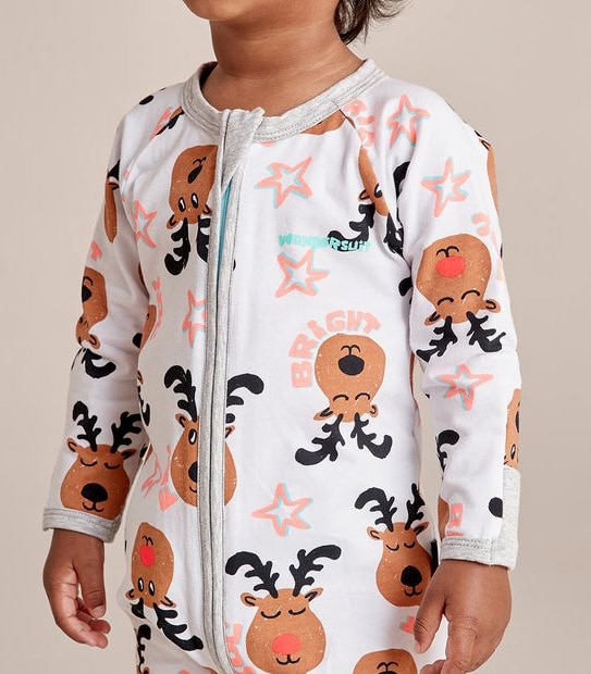 Bonds Baby Print Zip Wondersuit Coverall