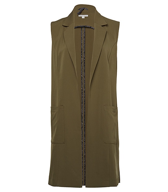 Luxe Duster Coat - Khaki