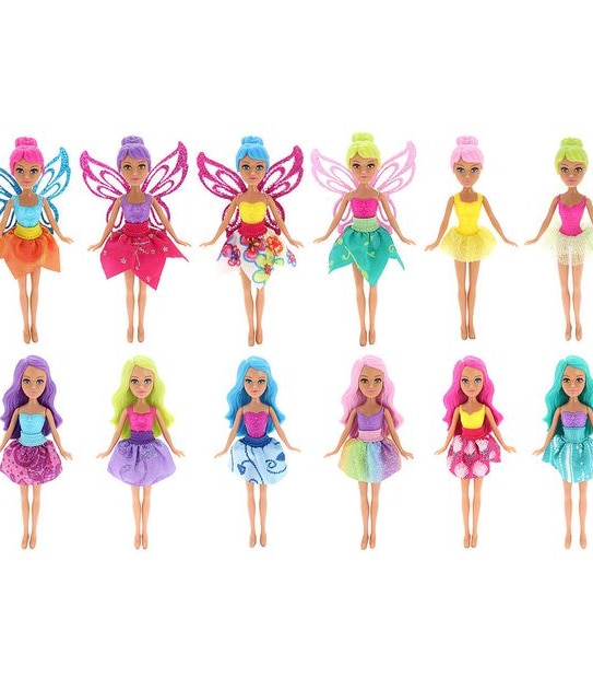 Sparkle Girlz Mini Doll In Cone Assorted