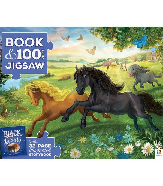 Black Beauty - Book With 100 Piece Jigsaw