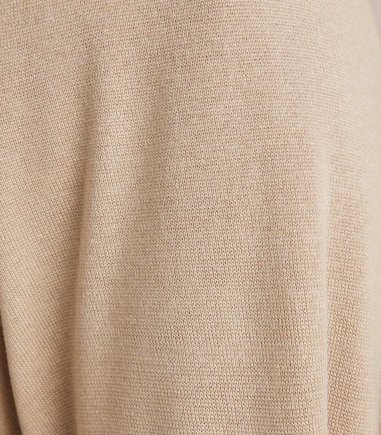 Linen Blend Lounge True Knit Crop Pants 2 of 6