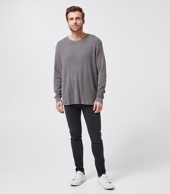 Commons Long Sleeve Waffle Top