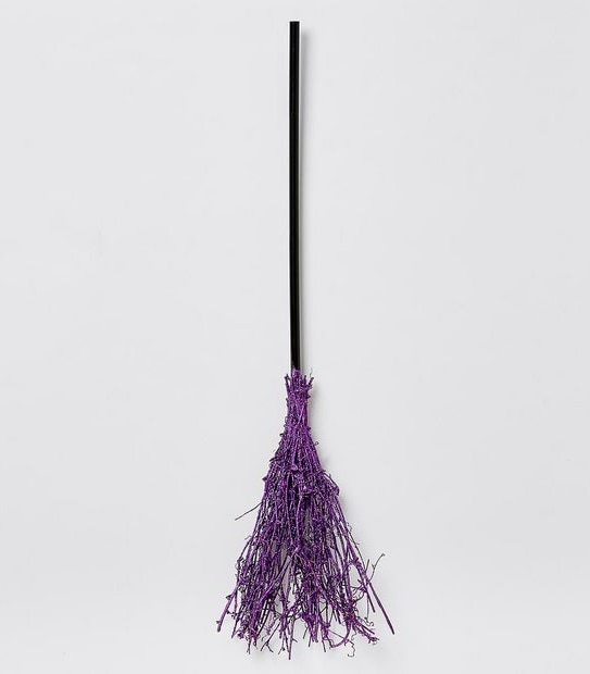 Glittery Witch Broom Assorted
