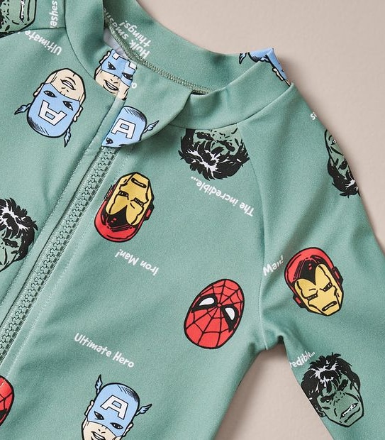 2 Piece Baby Marvel Swim Set