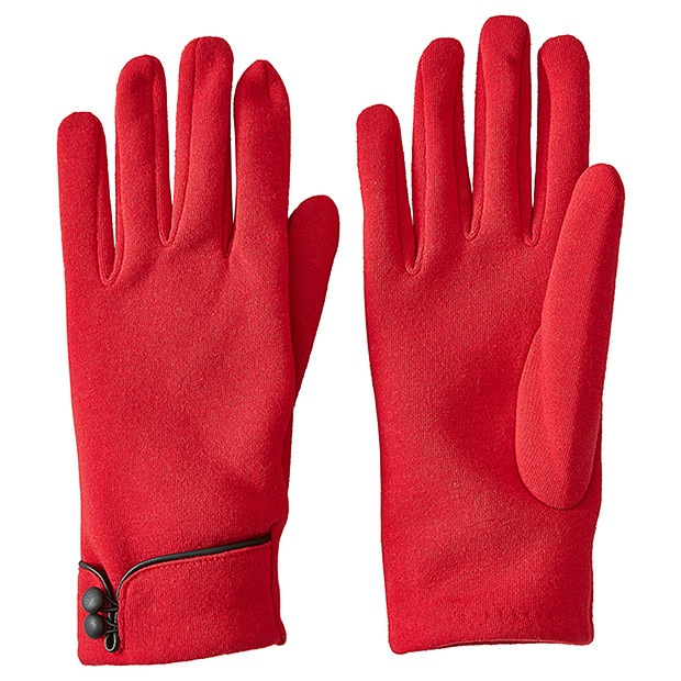 Jersey Button Gloves Jersey Button Gloves
