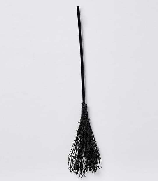 Glittery Witch Broom Assorted