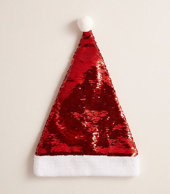 Christmas Sequin Santa Hat