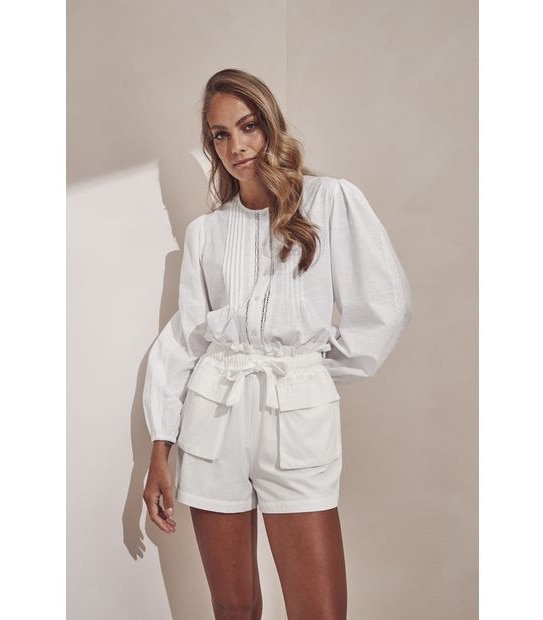 Poplin Paperbag Shorts