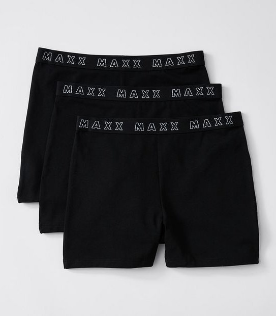 Maxx 3 Pack Girls Shortie 