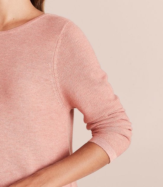 Stitch Curve Hem Jumper