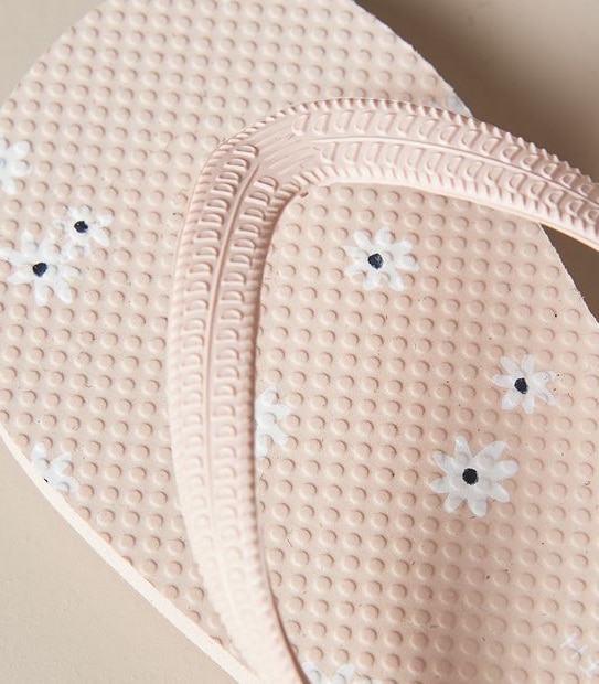 Kids Printed Recycled Thongs