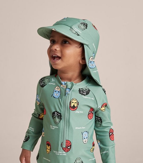 2 Piece Baby Marvel Swim Set