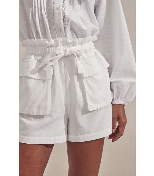 Poplin Paperbag Shorts