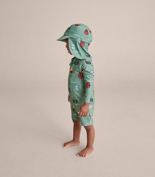 2 Piece Baby Marvel Swim Set
