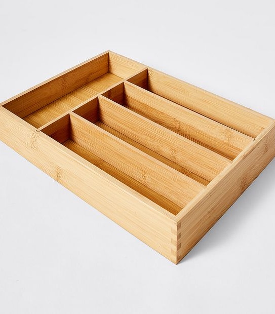 Bamboo Cutlery Tray
