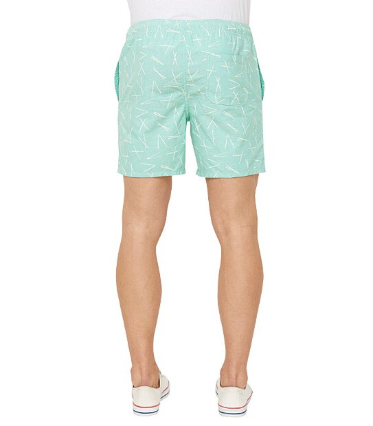 Men's Festival Shorts - Aqua Chopsticks