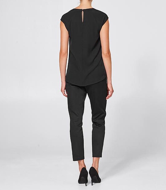 Cap Sleeve Shell Top