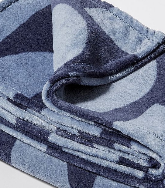 Printed Coral Fleece Blanket