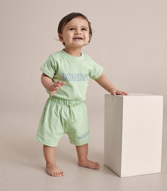 BONDS BWRHT RB3 AUS COTTON SHORT - MINT