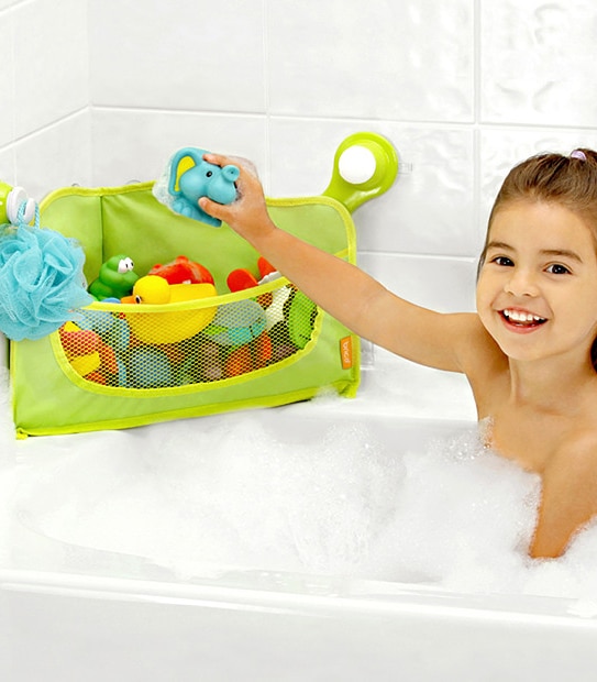 Brica Corner Bath Basket