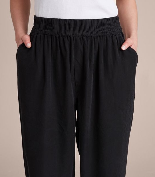 Tapered Pull On Pants