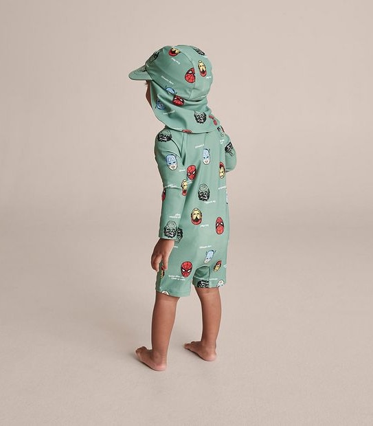2 Piece Baby Marvel Swim Set