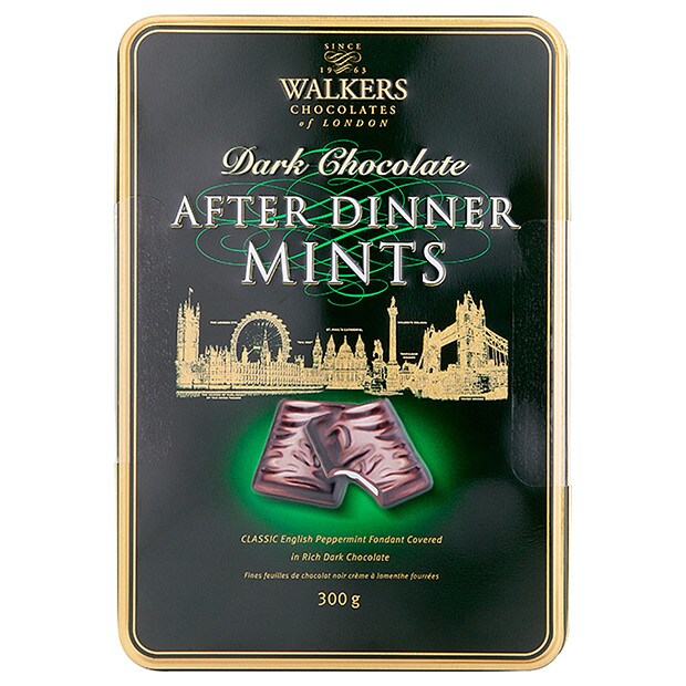 chocolate covered after dinner mints