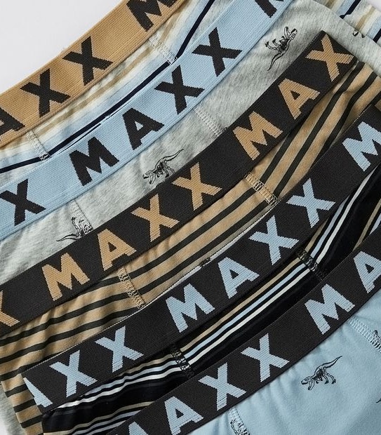 Maxx 5 Pack Boys Trunks