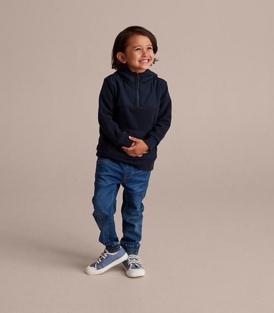Polar Fleece 1/4 Zip Hoodie