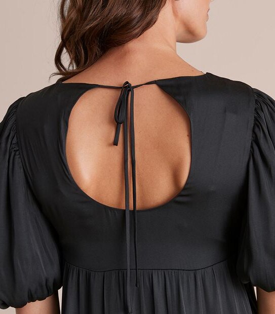 Preview Puff Sleeve Midi Dress